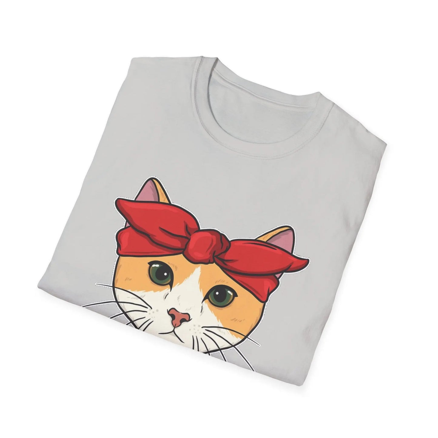 Cat Power Unisex T-Shirt, Strong Women Empowerment Tee, We Can Do It Motivational Shirt, Cute Kitty Graphic Top, Feminist Apparel Printify