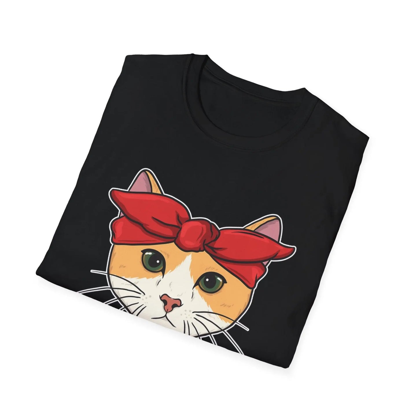 Cat Power Unisex T-Shirt, Strong Women Empowerment Tee, We Can Do It Motivational Shirt, Cute Kitty Graphic Top, Feminist Apparel Printify