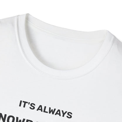 Men's Snowboarder T-Shirt - Casual Tee, Winter Sports Shirt, Funny Gift, Skiing Apparel, Outdoor Activity Printify