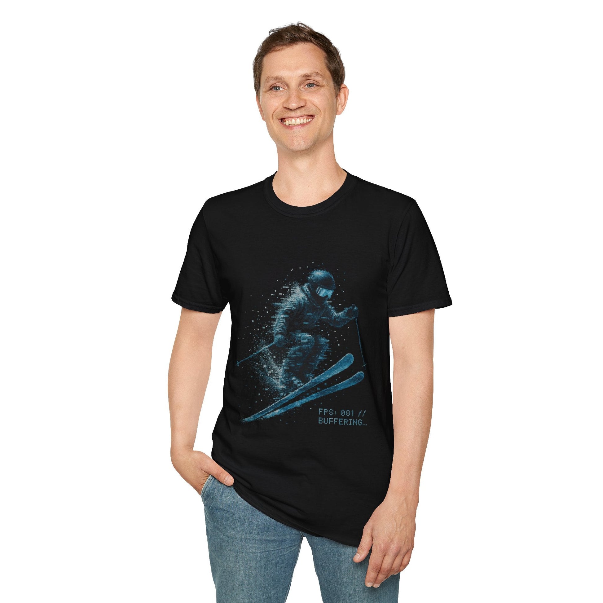 Buffering Adventure Unisex Softstyle T-Shirt Printify