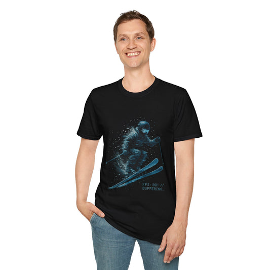 Buffering Adventure Unisex Softstyle T-Shirt Printify